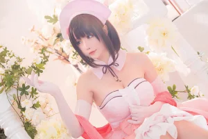 《加藤惠 粉礼服》｜星之迟迟 · 33张写真
