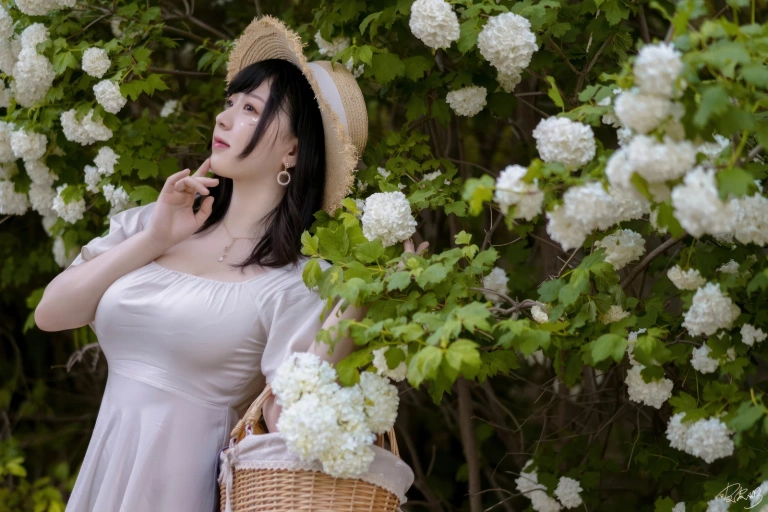 《绣球花》｜皮皮奶 · 36张写真