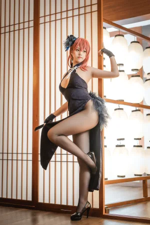 《黑太子 旗袍》｜蜜汁猫裘 · 40张写真