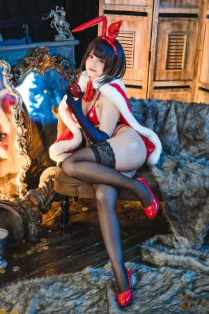 《魔太郎圣诞》｜蜜汁猫裘 · 51张写真