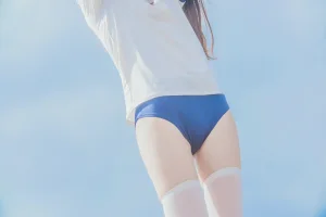 《桜桃未熟1 体操服电子档》｜桜桃喵 · 24张写真