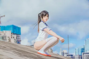 《桜桃未熟1 体操服电子档》｜桜桃喵 · 24张写真