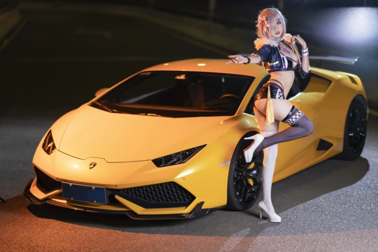 《玛修赛车》｜周叽是可爱兔兔 · 21张写真