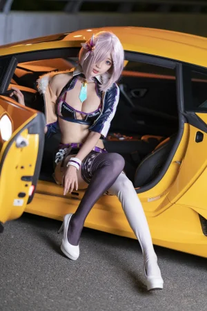 《玛修赛车》｜周叽是可爱兔兔 · 21张写真