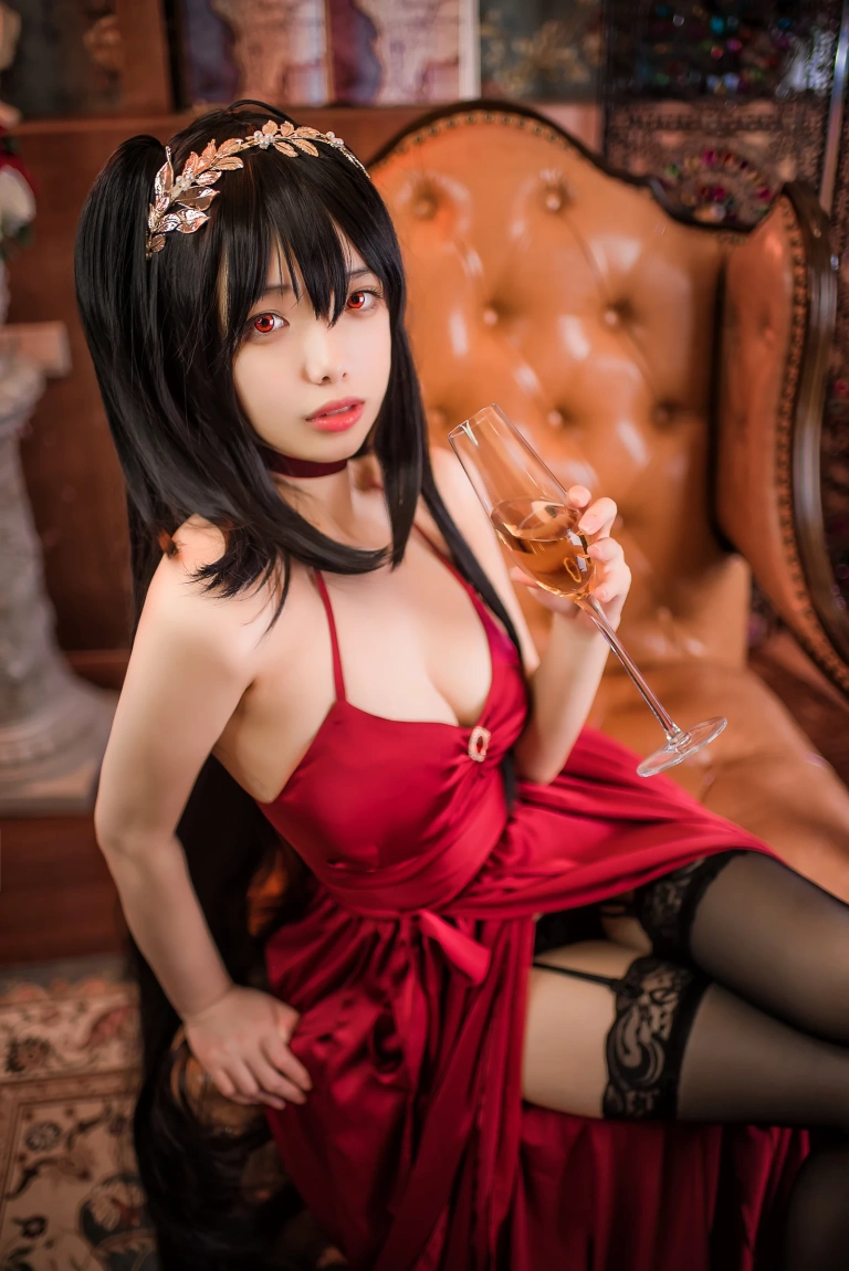 《碧蓝航线 大凤礼服》｜雯仔不讲道理 · 43张写真