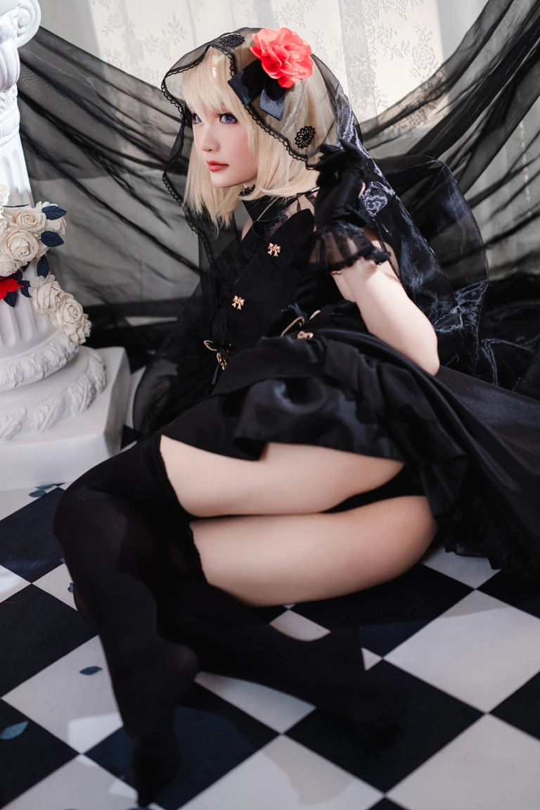《斯卡哈maid&Z23婚纱》｜星之迟迟 · 150张写真、1 个视频