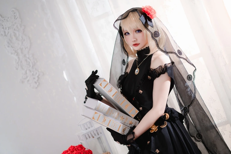《斯卡哈maid&Z23婚纱》｜星之迟迟 · 150张写真、1 个视频
