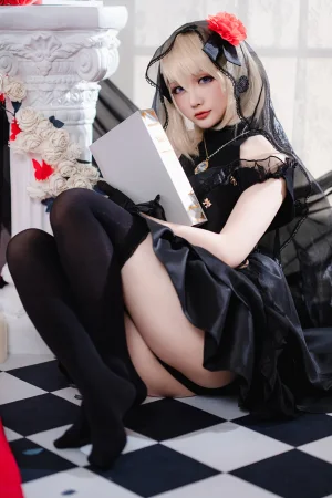 《斯卡哈maid&Z23婚纱》｜星之迟迟 · 150张写真、1 个视频