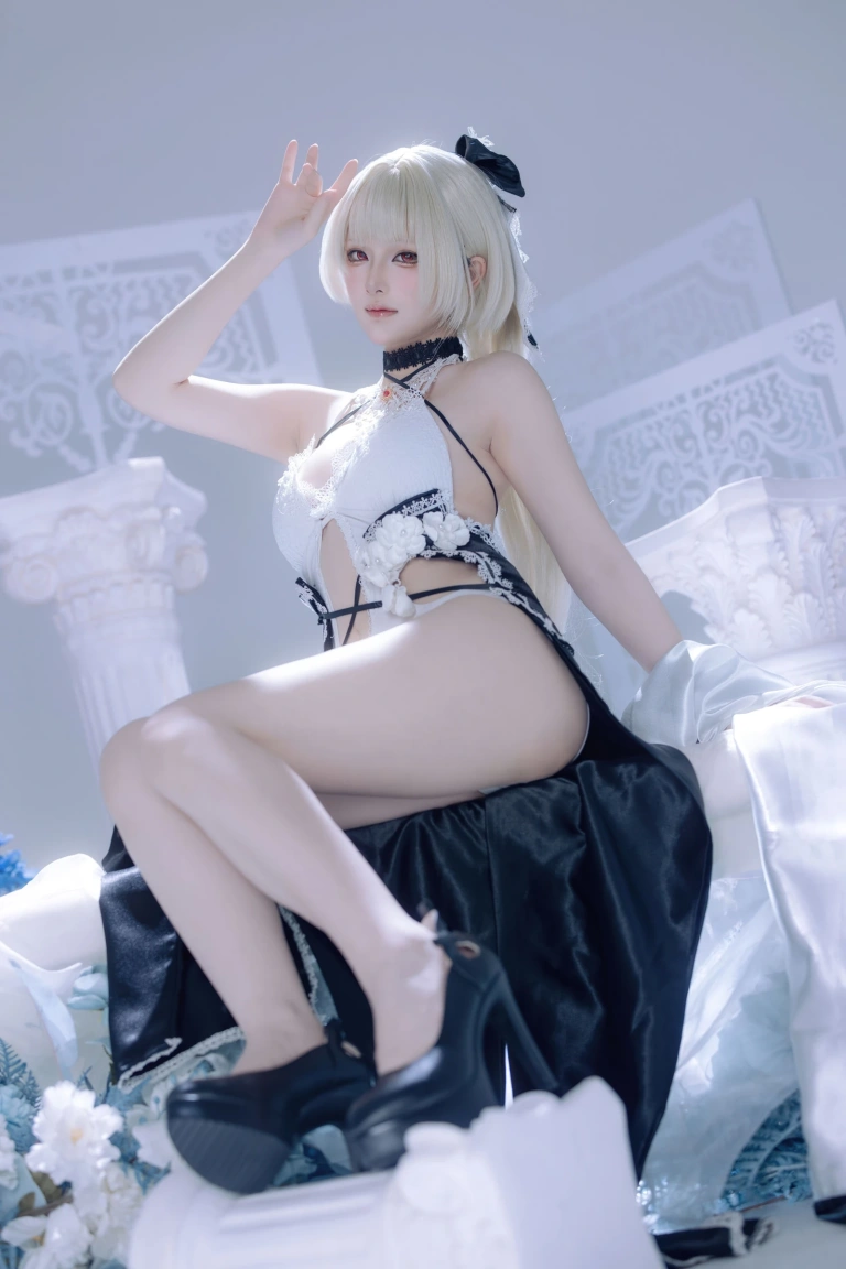 《碧蓝航线 可畏同人礼服》｜屿鱼 · 63张写真