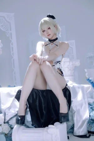 《碧蓝航线 可畏同人礼服》｜屿鱼 · 63张写真