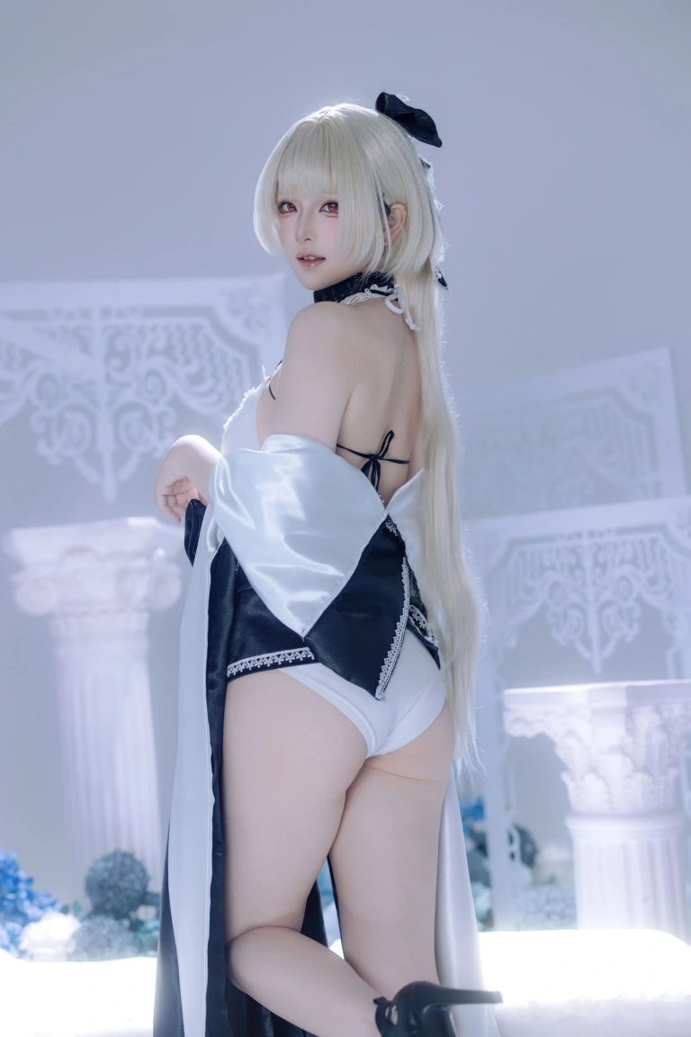 《碧蓝航线 可畏同人礼服》｜屿鱼 · 63张写真