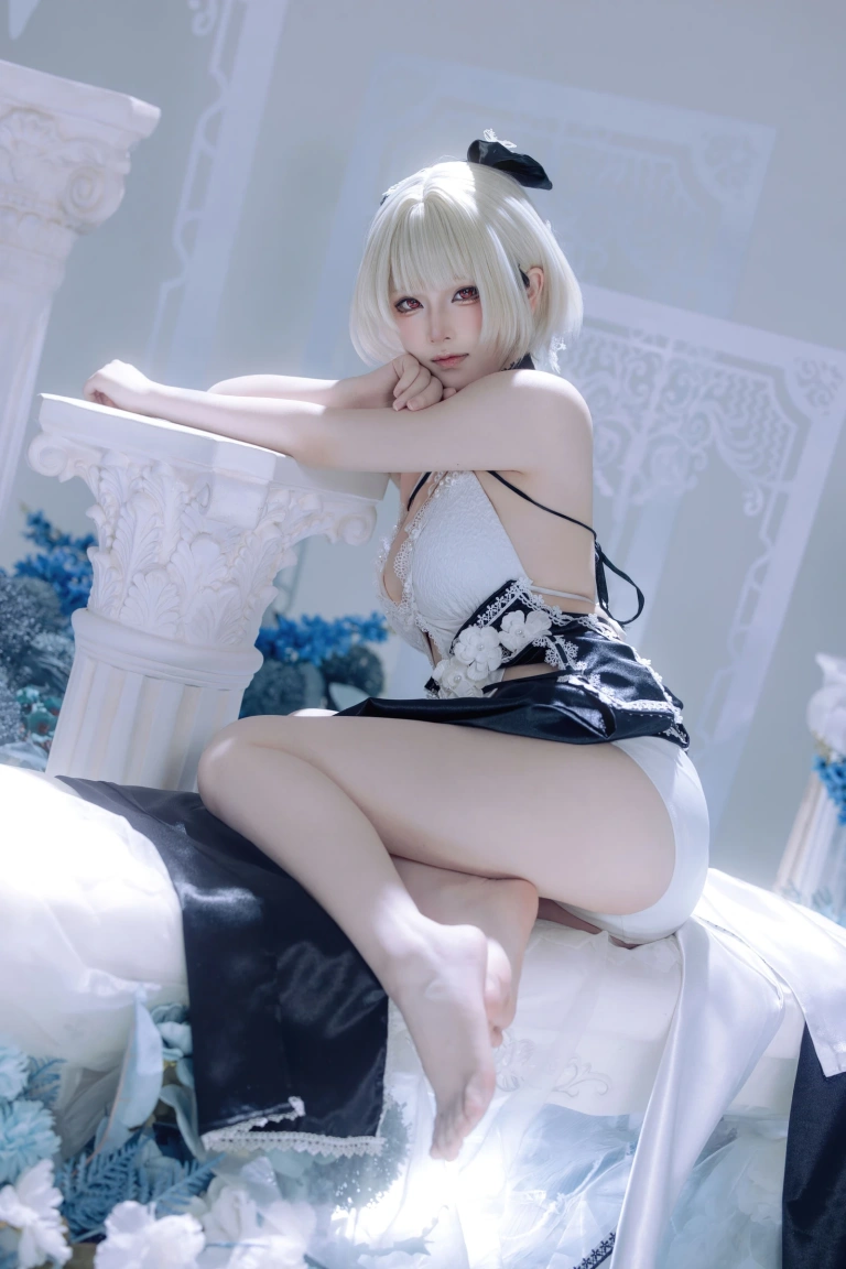 《碧蓝航线 可畏同人礼服》｜屿鱼 · 63张写真