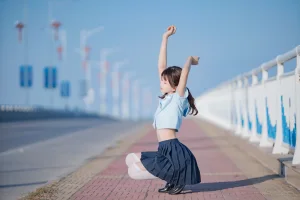《蔚蓝》｜桜桃喵 · 33张写真