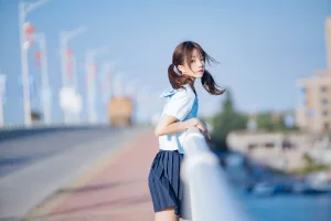 《蔚蓝》｜桜桃喵 · 33张写真