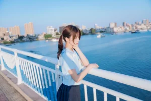 《蔚蓝》｜桜桃喵 · 33张写真