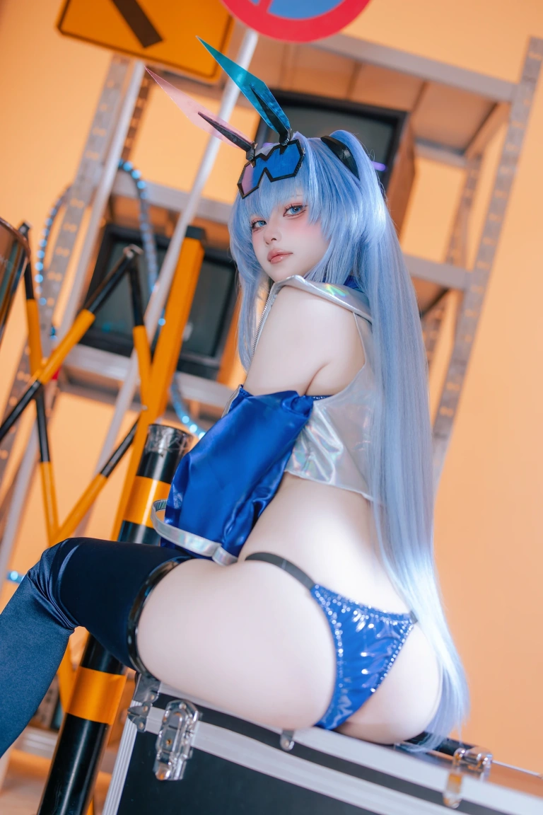 《碧蓝航线 花园赛车服》｜屿鱼 · 82张写真