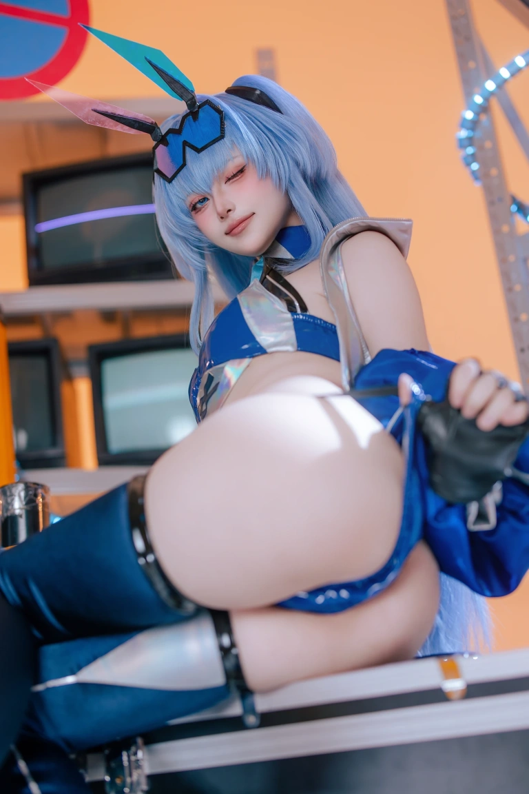 《碧蓝航线 花园赛车服》｜屿鱼 · 82张写真