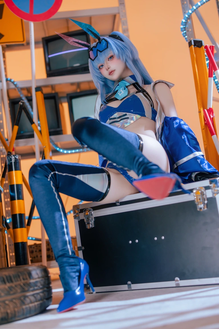 《碧蓝航线 花园赛车服》｜屿鱼 · 82张写真