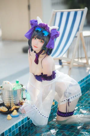 《柴郡泳装》｜瓜希酱 · 32张写真