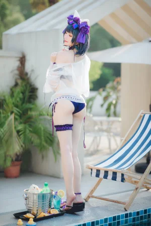 《柴郡泳装》｜瓜希酱 · 32张写真