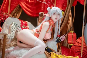 《新春贺图 龙妹》｜阿包也是兔娘 · 44张写真、1 个视频