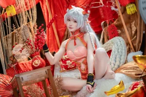 《新春贺图 龙妹》｜阿包也是兔娘 · 44张写真、1 个视频