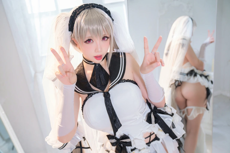 《《纯白と漆黑》 可畏》｜星之迟迟 · 20张写真