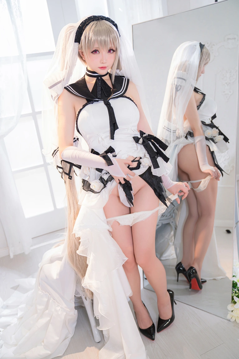 《《纯白と漆黑》 可畏》｜星之迟迟 · 20张写真