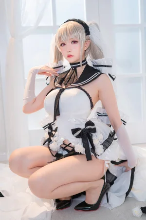 《《纯白と漆黑》 可畏》｜星之迟迟 · 20张写真