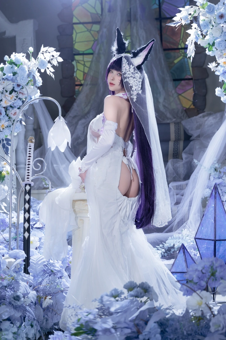 《碧蓝航线 武藏紫藤花》｜清水由乃 · 51张写真、1 个视频