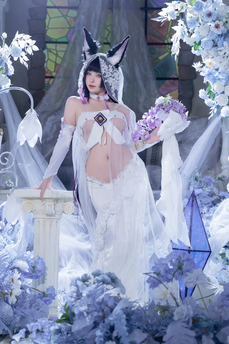 《碧蓝航线 武藏紫藤花》｜清水由乃 · 51张写真、1 个视频