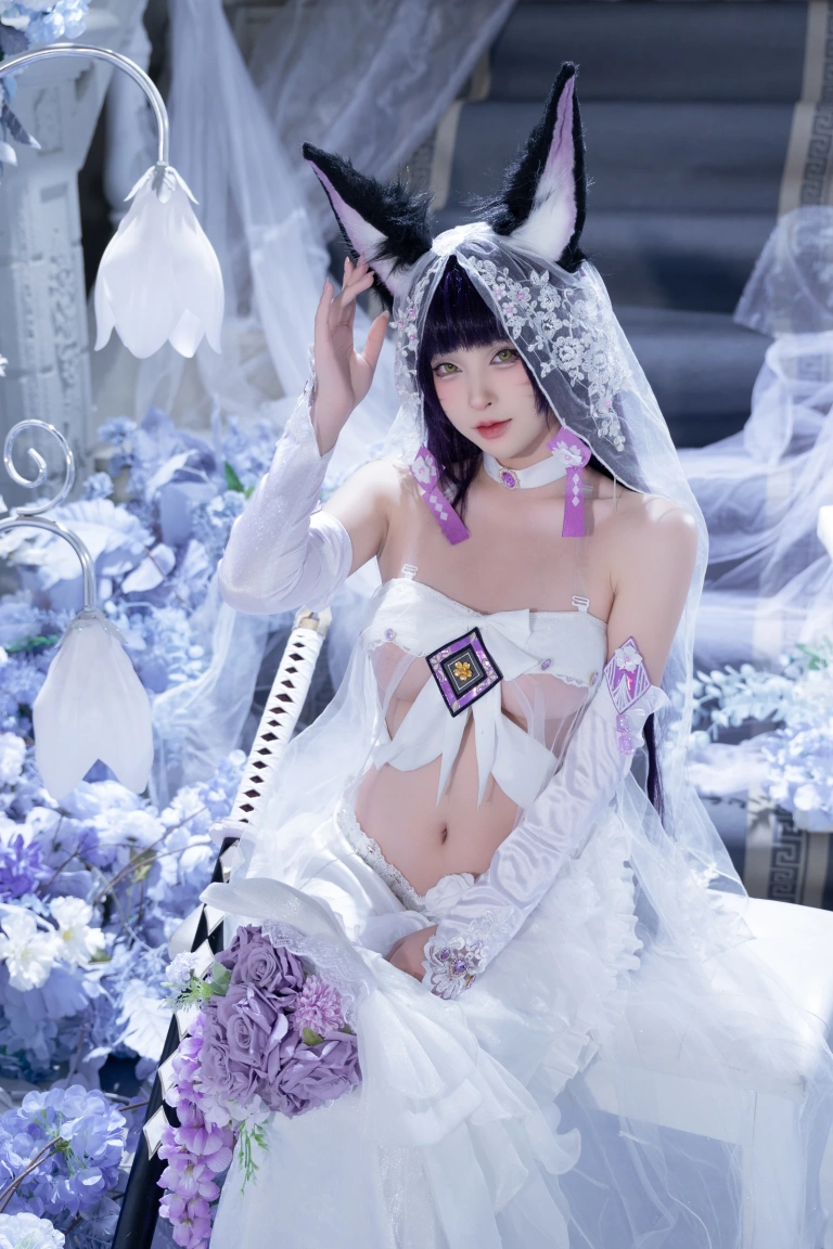 《碧蓝航线 武藏紫藤花》｜清水由乃 · 51张写真、1 个视频