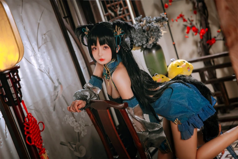 《碧蓝航线 大潮旗袍》｜日奈娇(椎名莜) · 25张写真