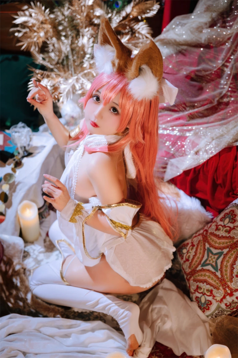 《玉藻前舞娘 涂油》｜日奈娇(椎名莜) · 54张写真