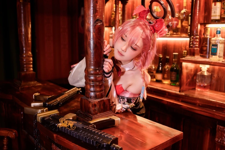 《兔女郎 美甘尼禄》｜阿包也是兔娘 · 42张写真