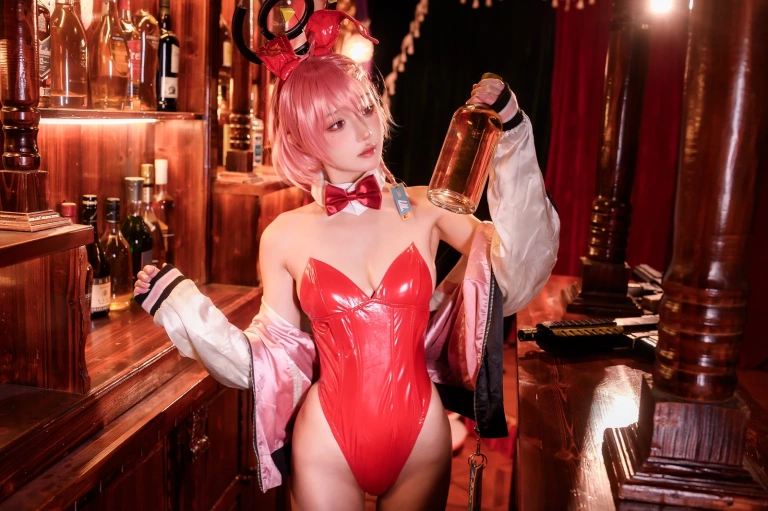 《兔女郎 美甘尼禄》｜阿包也是兔娘 · 42张写真