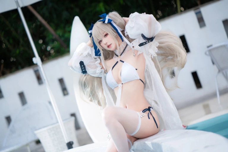 《安克雷奇泳装》｜阿包也是兔娘 · 36张写真