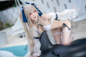 《安克雷奇泳装》｜阿包也是兔娘 · 36张写真