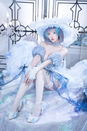 《碧蓝航线 柴郡废稿礼服》｜清水由乃 · 42张写真