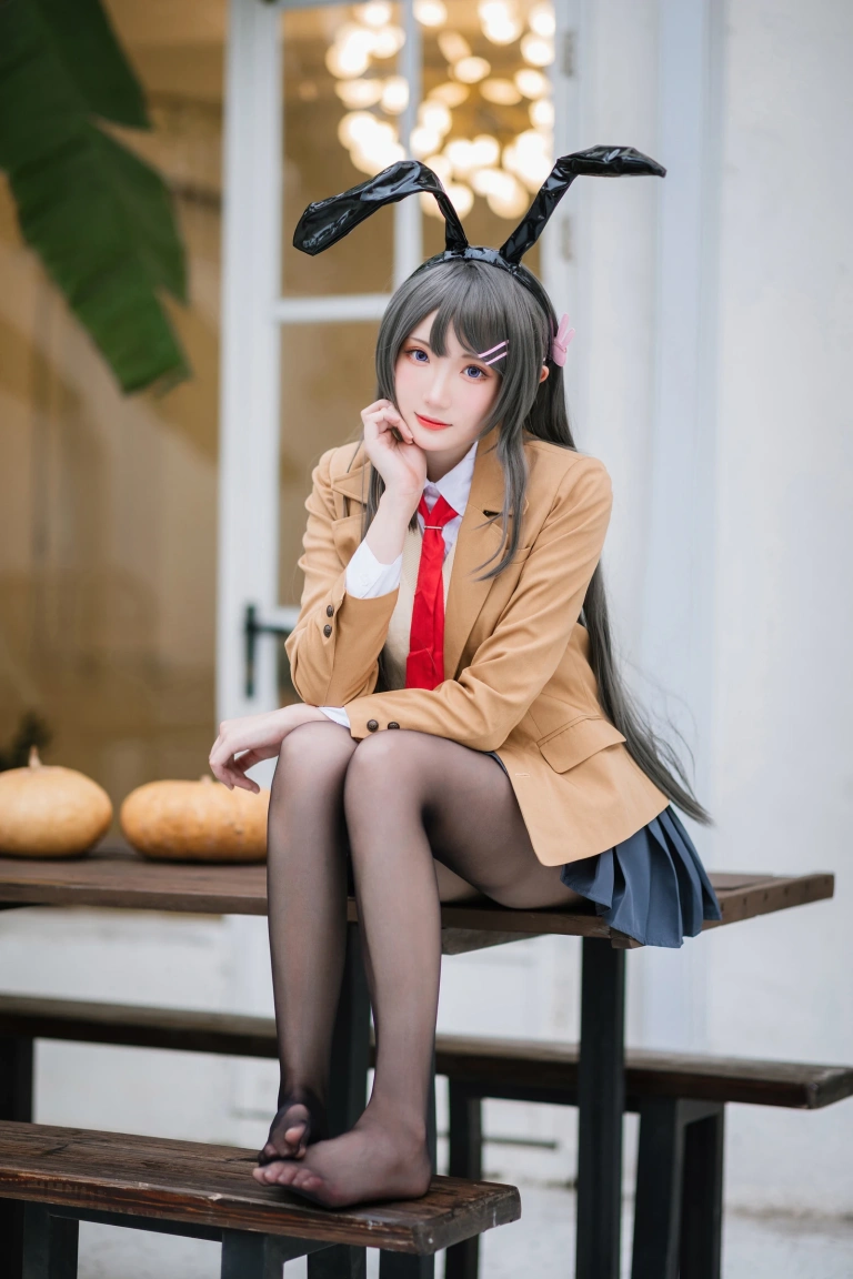 《樱岛麻衣写真本》｜瓜希酱 · 79张写真