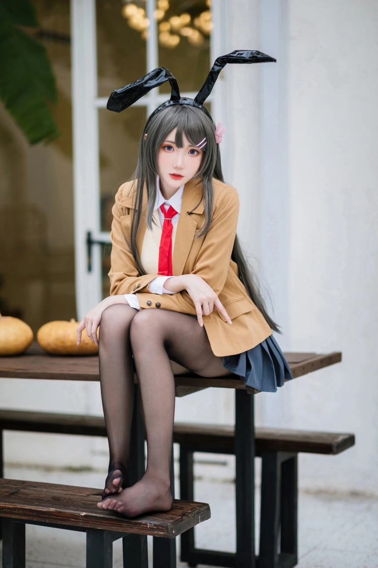 《樱岛麻衣写真本》｜瓜希酱 · 79张写真