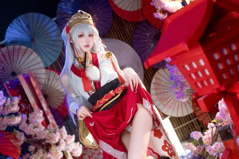 《樱境物语 巫女浴池》｜阿包也是兔娘 · 58张写真、1 个视频