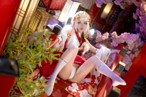 《樱境物语 巫女浴池》｜阿包也是兔娘 · 58张写真、1 个视频