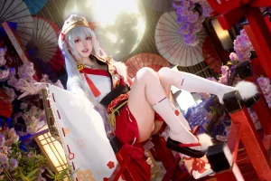 《樱境物语 巫女浴池》｜阿包也是兔娘 · 58张写真、1 个视频