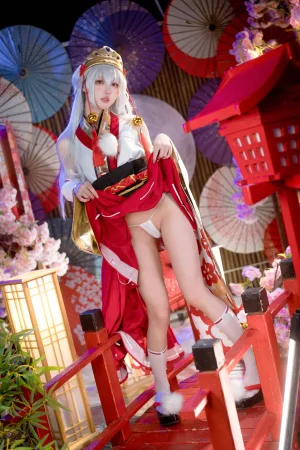 《樱境物语 巫女浴池》｜阿包也是兔娘 · 58张写真、1 个视频