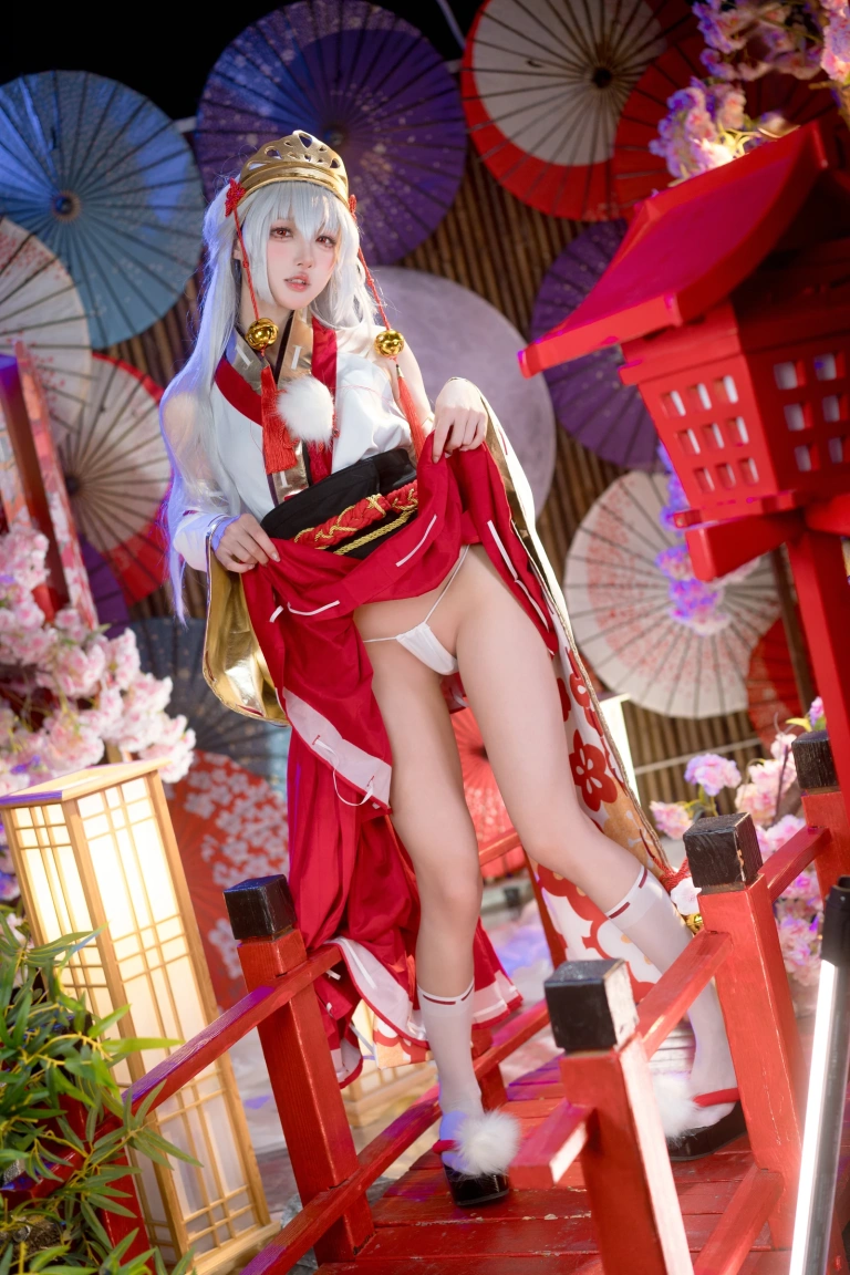 《樱境物语 巫女浴池》｜阿包也是兔娘 · 58张写真、1 个视频