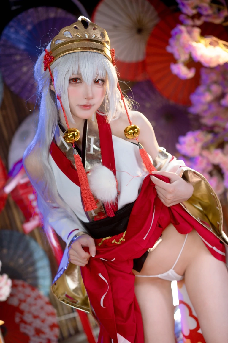 《樱境物语 巫女浴池》｜阿包也是兔娘 · 58张写真、1 个视频