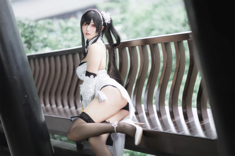 《碧蓝航线 镇海旗袍》｜瓜希酱 · 15张写真