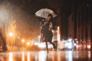 《桜桃未熟3 雨下》｜桜桃喵 · 43张写真