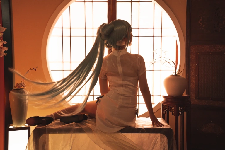 《初音旗袍》｜面饼仙儿 · 28张写真
